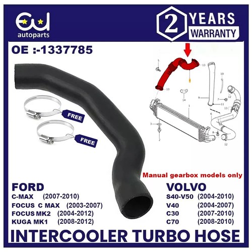 Intercooler turbo hose pipe - hose,
