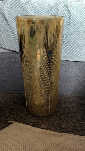 One real peacock feather - one, tall