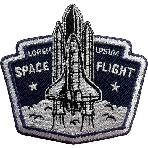 Space shuttle iron sew - space,