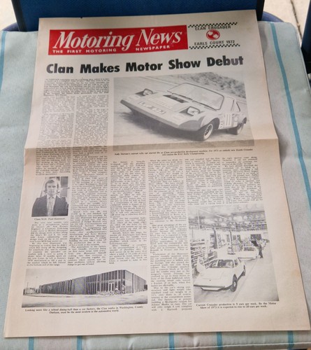 Clan crusader road test 1972 - clan,