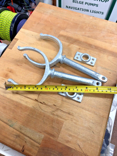 Pair inch galvanised - pair,