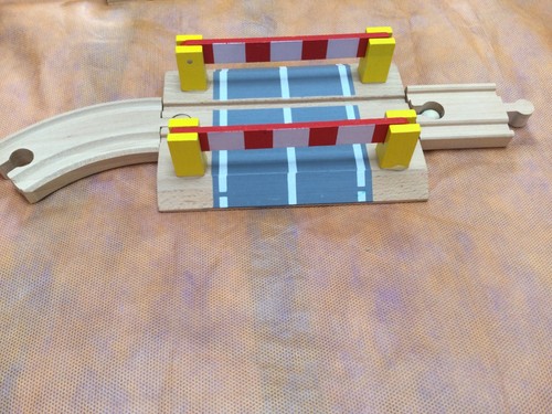 Used wooden train - wooden, level