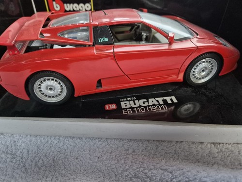 Burago bugatti eb110 - burago, 1991