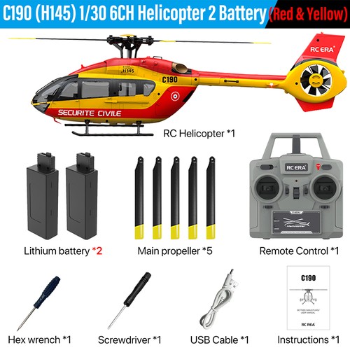 Era c190 helicopter 6ch - rc,