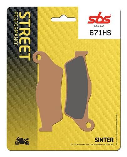 Sbs 671hs brake - brake, anterior