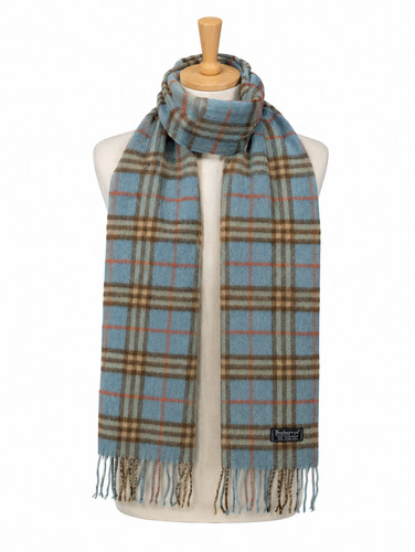 Burberry blue check cashmere - burberry,