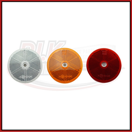 60mm round reflectors - 60mm,