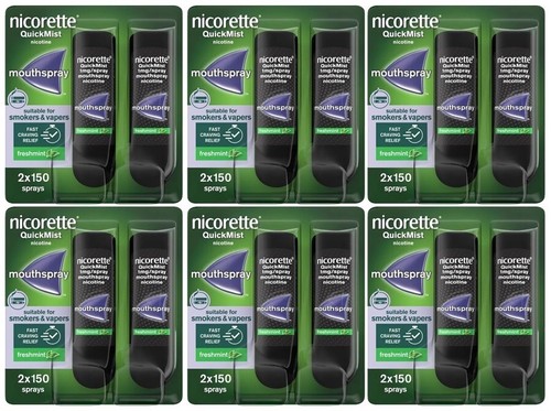 Nicorette quickmist 1mg spray - nicorette, 1mg/spray