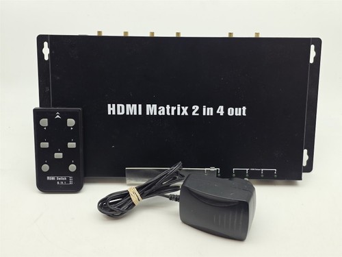 Hdmi matrix out - in, 4