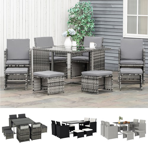 Seater rattan cube garden - 8,