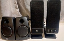 4 Logitech Speakers,  2 Z130&2