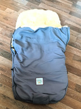 Fellhof Sheepskin Footmuff. Grey