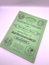 Alex Mathieson Tool Catalogue