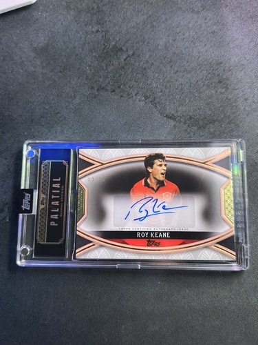 Roy keane auto topps - keane, /20