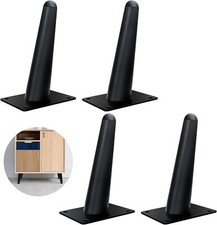 4PCS 10-30cm  Oblique Metal Table Legs Feet For Bed Stools Sofa Chair Cabinet