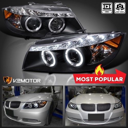 Black fits 2006 2008 bmw - black, e90