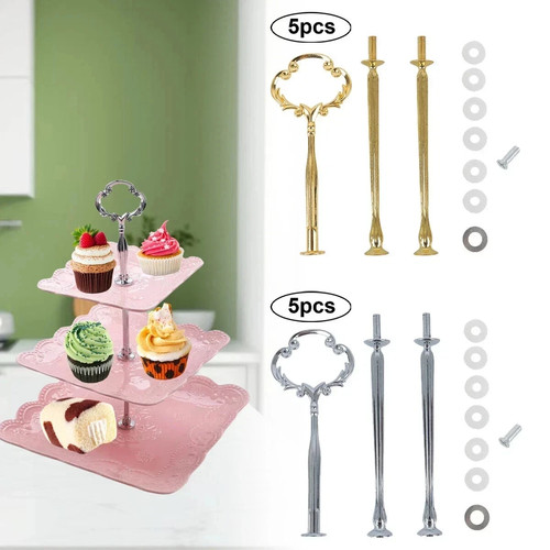 Set tiers cake plate - 5-set, 3