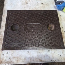 Cast Iron Manhole Drain Cover 660mm X 510mm Airtight Inspection Lid free p&p