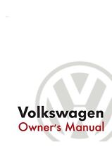 VOLKSWAGEN BEETLE OWNERS HANDBOOK MANUAL 2012-2019 - NEW PRINT FREE POSTAGE
