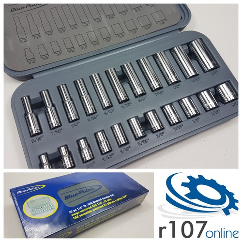 Blue point 22pc af - point, 1/4"