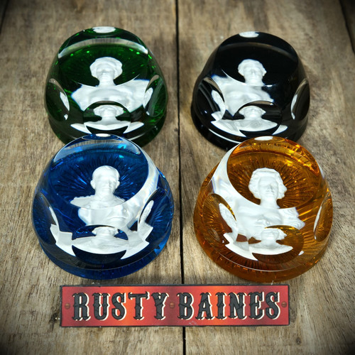 Coloured glass cameo - glass,