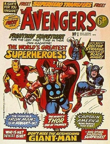 Avengers weekly comic - avengers, weekly,