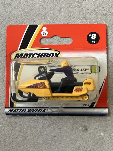 Matchbox turbo ski snowmobile - turbo,