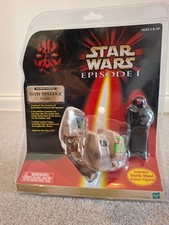 Vintage Star Wars Hasbro Tiger Electronics Episode I Handheld Sith Speeder Game