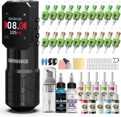 Gun 85pcs tattoo kit - kit, complete