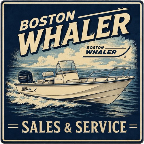 Retro style boston - style,