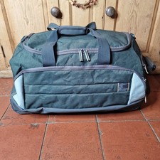 Delsey Wheeled Duffel Bag Waterproof 25" X 14" X 16" Travel Luggage Blue