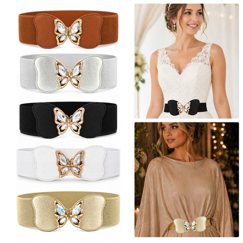 Ladies elastic waist belt - ladies,