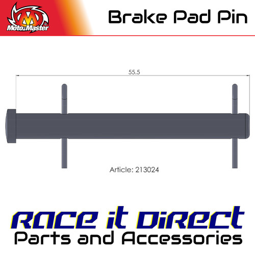 Brake pad pin for 125 - pin,