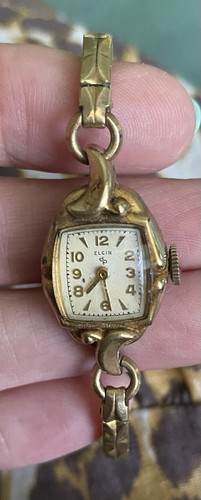 Vtg 1940s ladies elgin luxe - vtg,