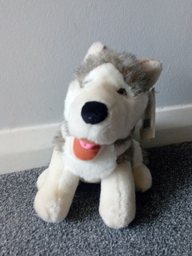Husky soft plush toy - soft,