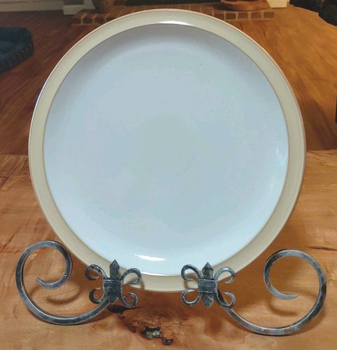 Denby dinner plates cream - -,