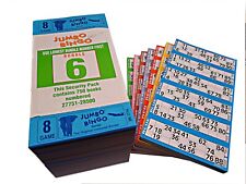 750 8 Page Games Jumbo Bingo