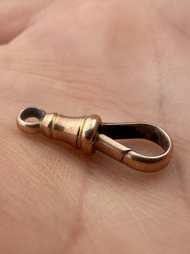 Antique 9ct gold - 9ct, clip
