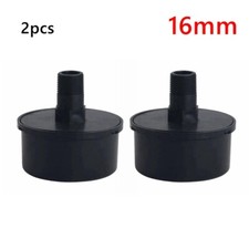 16mm Air Compressor Intake Filter Silencer Muffler Male Thread Noise Reduce 2pcs
