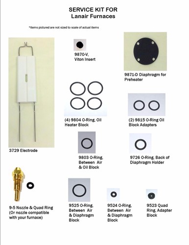Lanair waste oil - , heater