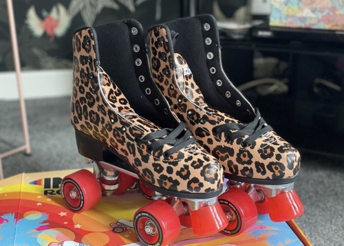 Womens leopard print quad - womens,