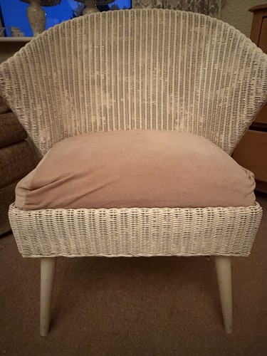 Vintage wicker chair - wicker,