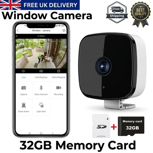 Window security camera wifi - camera,