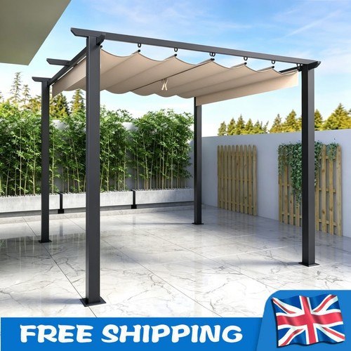 8x8ft metal pergola 2 - 8x8ft, 2.4m
