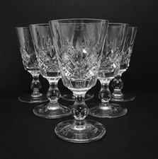 6x STUART Cut Crystal