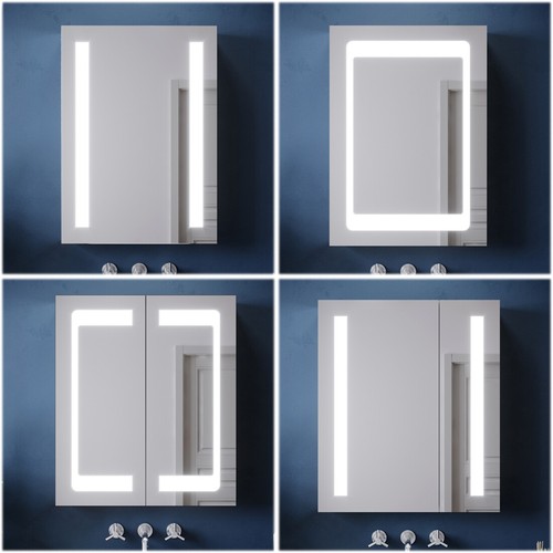 Illuminated led bathroom - illuminated,