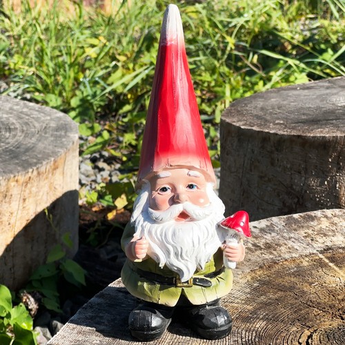 Toasty gnome ornament - gnome, resin