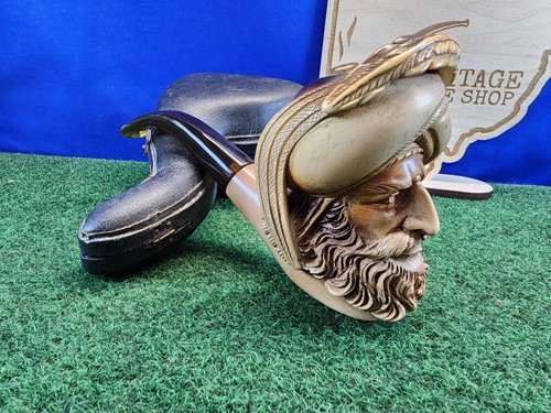 Block meerschaum bearded man - block,