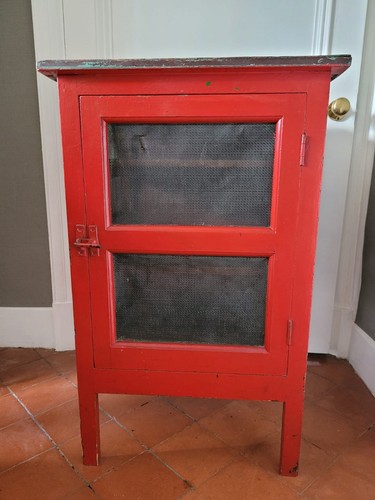 Antique meat safe larder - antique,