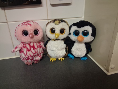 Beanie owliver pinky - beanie, owl